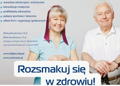 Program Targów Aktywni 50+ Poznań 27-28 marca