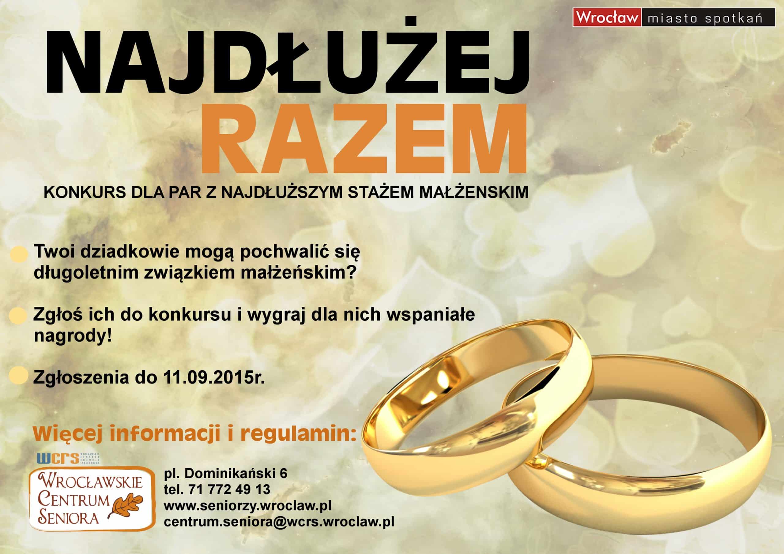 ,,Najdłużej Razem” – zgłoś siebie lub swoich bliskich i wygraj nagrody!