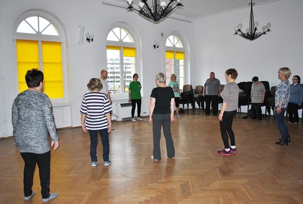 ćwiczenia dla seniorów we Wrocławskim Centrum Seniora