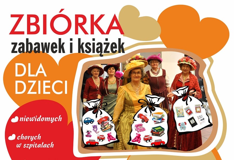 Złota pomoc – zbiórka zabawek i książek