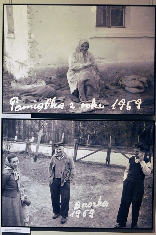 fotografie z Brzózki w Muzeum Etnograficznym