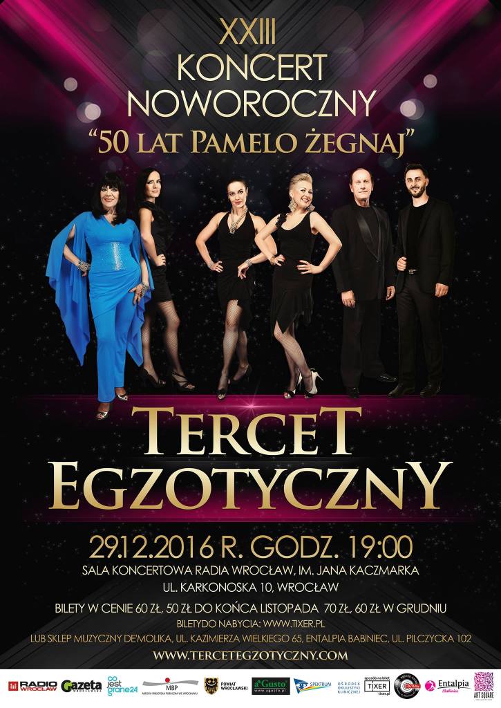 XXIII Koncert Noworoczny - plakat