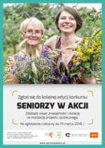 Konkurs Seniorzy w akcji, do zdobycia 12 000 zł