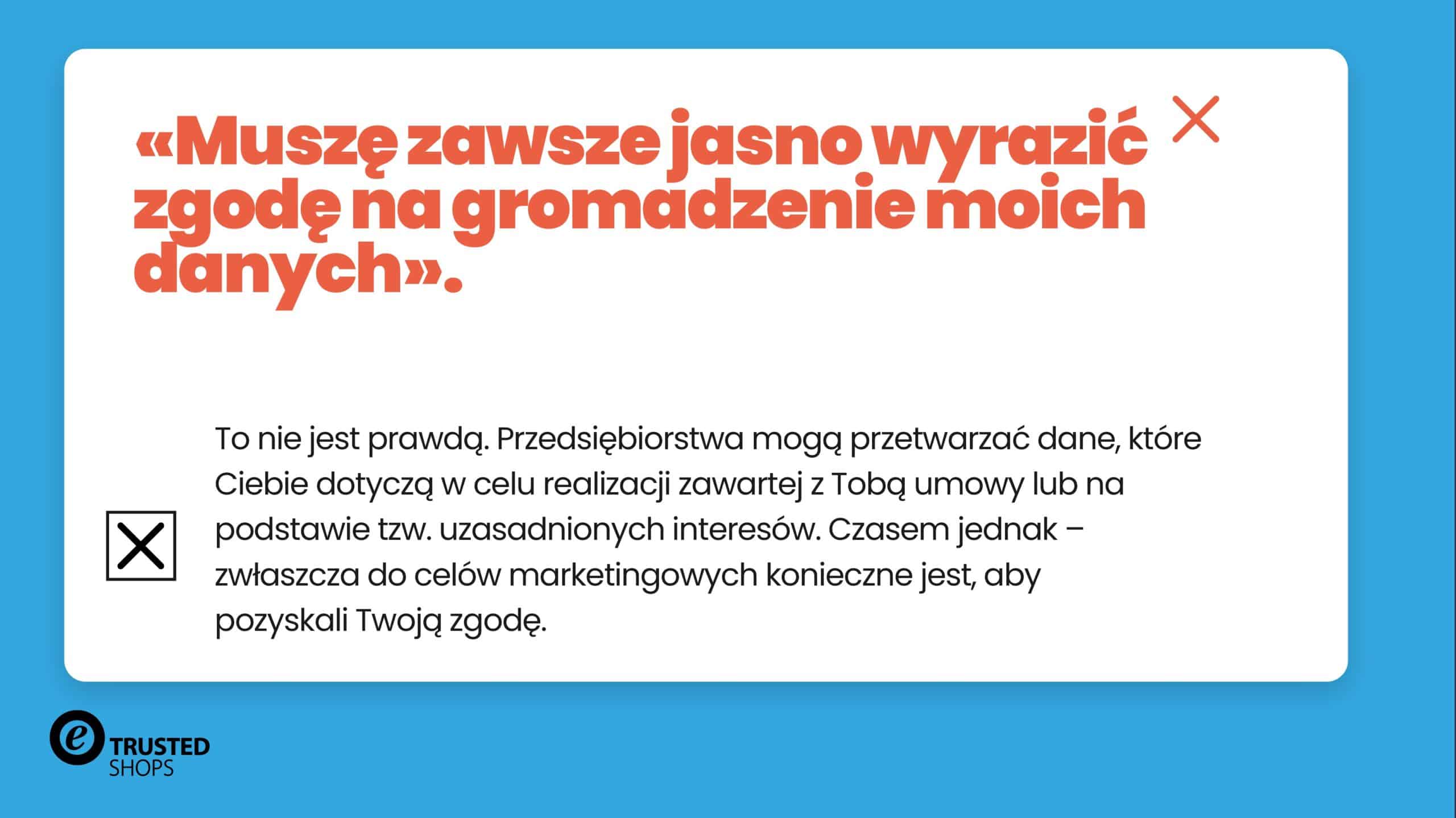 RODO – infografika przygotowana przez Trusted Shops
