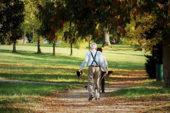 Codzienna aktywność (np. nordic walking) podnosi jakość życia