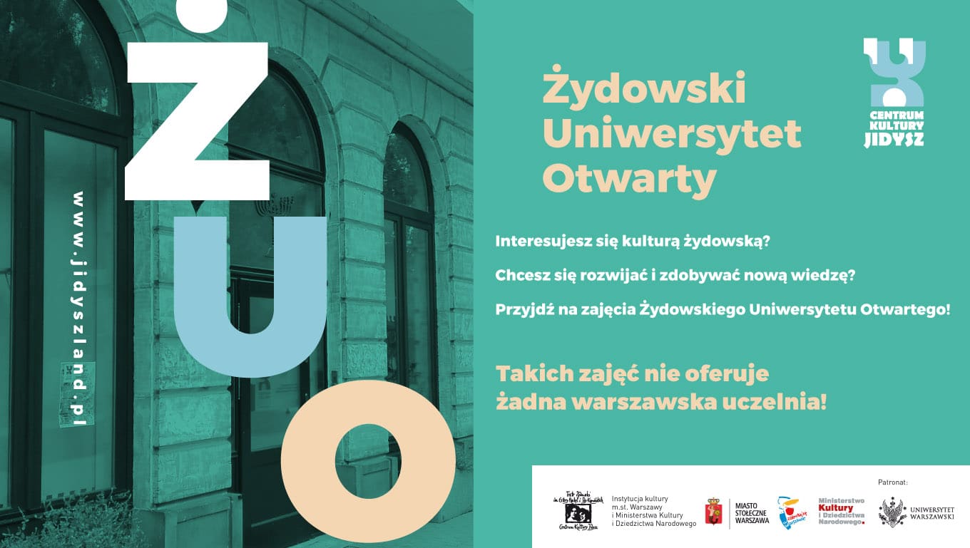 Żydowski Uniwersytet Otwarty – rusza nowy semestr