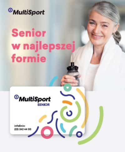 Karta MultiSport Senior