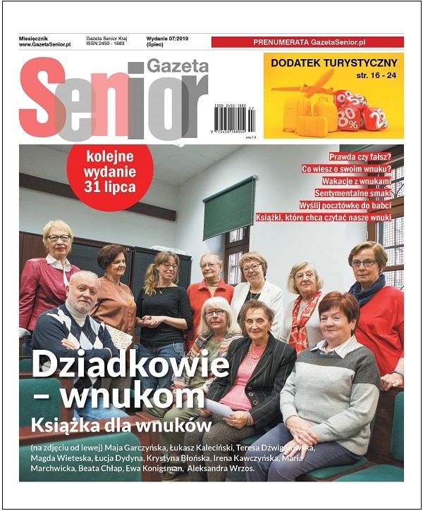 Gazeta Senior wydanie lipiec 2019_okładka