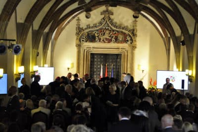 uroczystości w Sali Wielkiej Ratusza