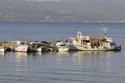 w greckim porcie rybackim, fot.©J.Dudzik