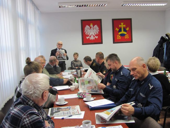Spotkanie rady seniorów