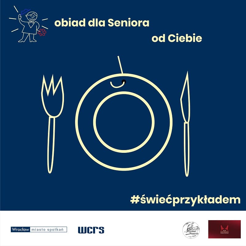 Danie dla Seniora – wsparcie dla potrzebujących seniorów i wrocławskiej gastronomii