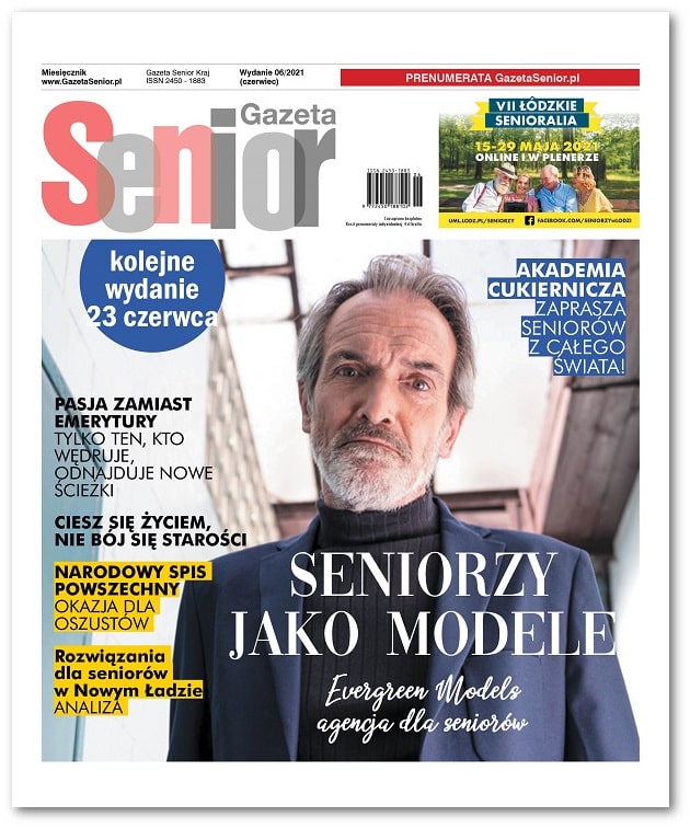 Gazeta Senior czerwiec 2021 okładka