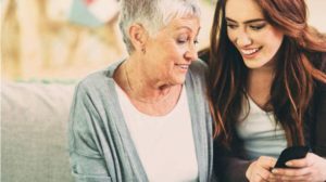 Telefon prezent dla mamy