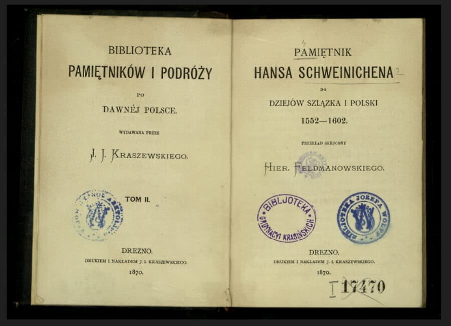 Pamiętnik Hansa Schweinichena