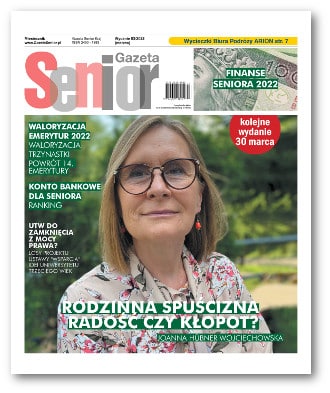 Gazeta Senior wydanie marzec 2022