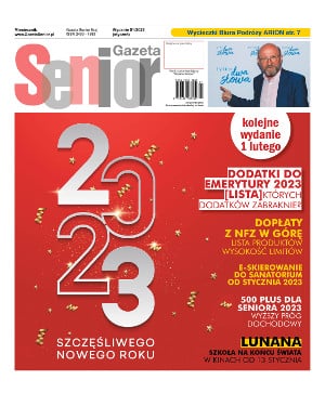 Gazeta Senior styczen 01-2023 okladka