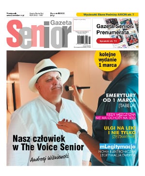 Gazeta Senior numer luty 02/2023 okładka