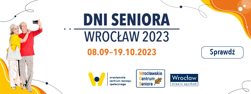Wrocławskie Dni Seniora 2023 Baner