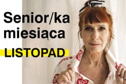 Grażyna Jasiewicz Seniorka miesiąca [LISTOPAD]