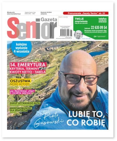 Gazeta Senior numer 08/2024 okładka