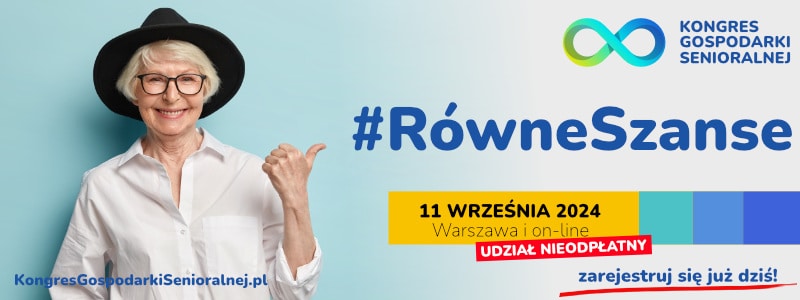 Baner Kongres Gospodarki Senioralnej