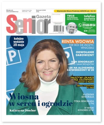 Gazeta Senior numer maj 05/2025 Okładka