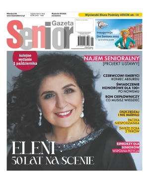 Gazeta Senior 09/2025 wrzesień 2025 okładka