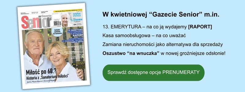 Prenumerata Gazety Senior